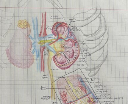 Cross-Section Kidney Anatomy